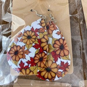 Fall earrings